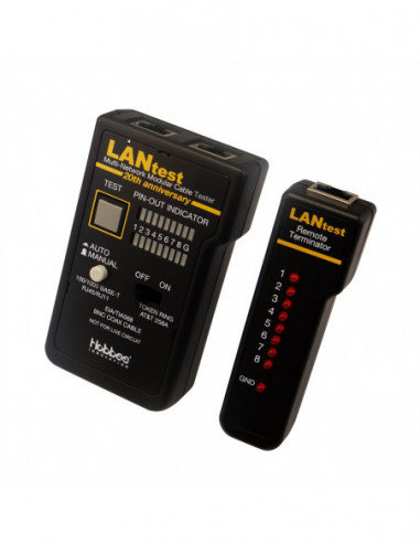 HOBBES LANtest Basic Network Cable Tester, 20TH An. Hobbes