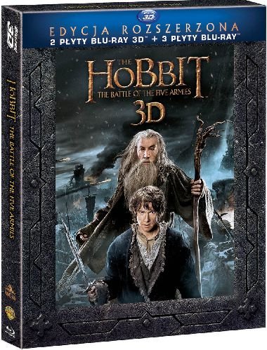 Hobbit: Bitwa pięciu armii 3D (wydanie rozszerzone) Jackson Peter