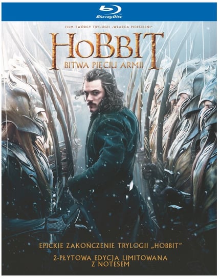 Hobbit: Bitwa pięciu armii (wydanie specjalne z kolekcjonerskim notesem) Jackson Peter