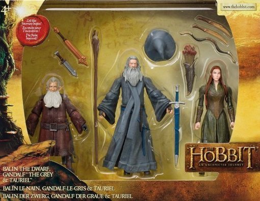 Hobbit, figurkia, 3 szt. COBI