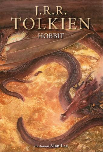 Hobbit (wersja ilustrowana) Tolkien John Ronald Reuel