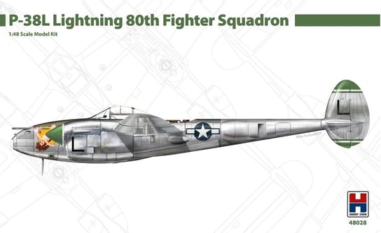 Hobby 2000 48028 P-38L Lightning 80th Fighter Squadron 1/48 Inna marka