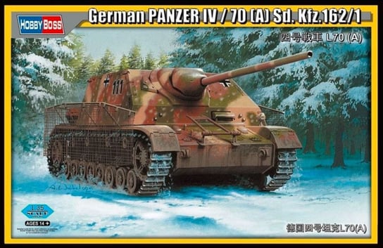 Hobby Boss, Model plastikowy Panzer IV/70A SdKfz 162/1 1/35 Hobby Boss