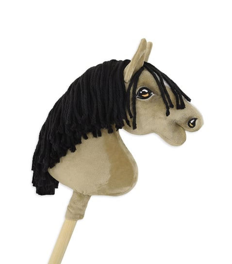 Hobby Horse Mały koń na kiju Premium - bułany A4 Inna marka