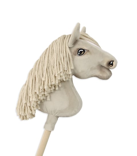 Hobby Horse Mały koń na kiju Premium - cremello A4 Inna marka