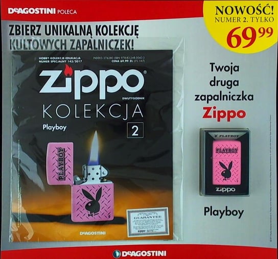 Hobby Kolekcje Edukacja NS Zippo Nr 2 De Agostini Polska Sp. z o.o.