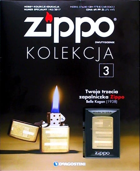Hobby Kolekcje Edukacja NS Zippo Nr 3 De Agostini Polska Sp. z o.o.
