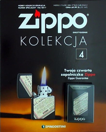 Hobby Kolekcje Edukacja NS Zippo Nr 4 De Agostini Polska Sp. z o.o.