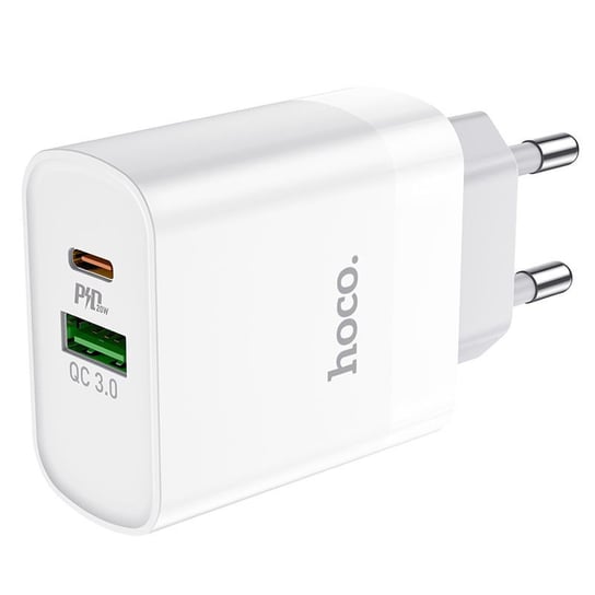 Hoco C80A Network Charger Pd20W/Qc3.0 White HOCO.