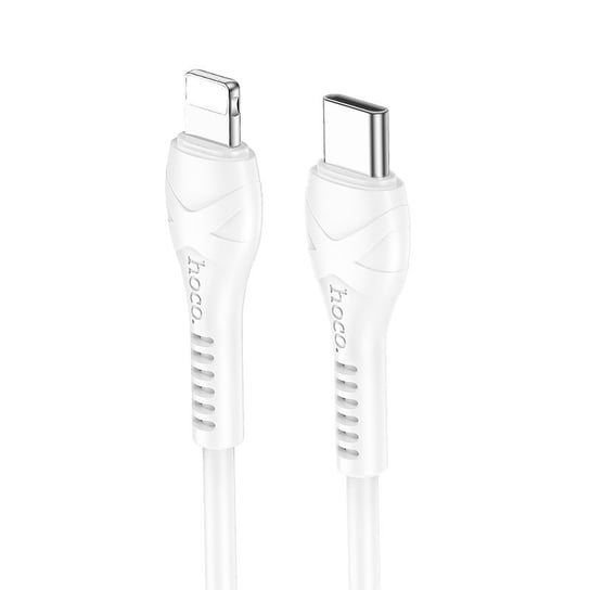 HOCO kabel Typ C do iPhone Lightning 8-pin PD 27W Cool X37 1m biały Partner Tele