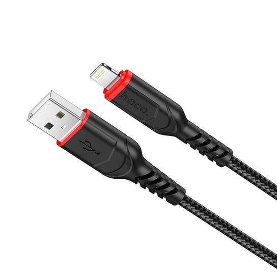 HOCO kabel USB do iPhone Lightning 8-pin 2,4A VICTORY X59 1 m czarny HOCO.