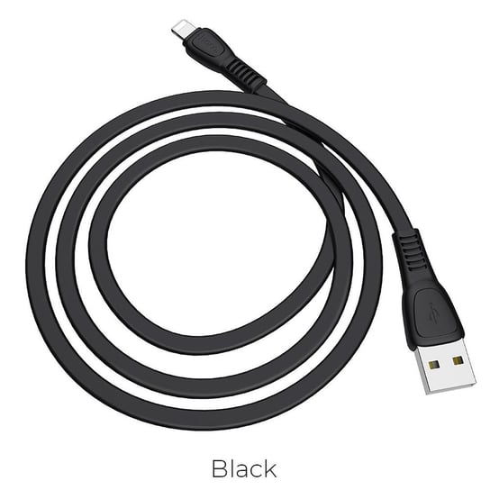 HOCO kabel USB do iPhone Lightning 8-pin Noah X40 1 metr czarny HOCO.