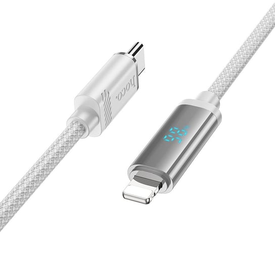 HOCO kabel USB do Iphone Lightning 8-pin Power Delivery 27W U127 1,2m srebrny HOCO.