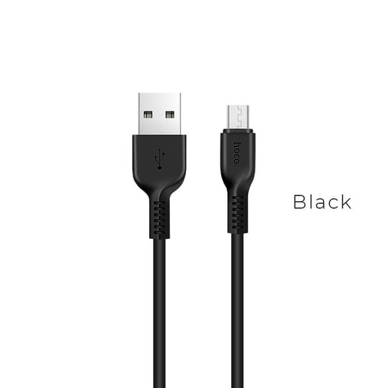 HOCO kabel USB do iPhone Lightning 8-pin X13 EASY czarny 1 metr HOCO.