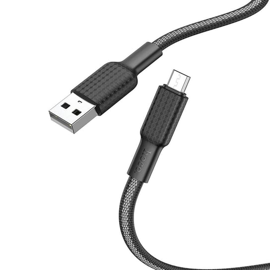 HOCO kabel USB do Micro 2,4A Jaeger X69 czarno-biały HOCO.