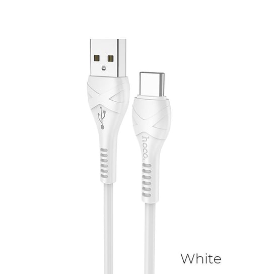 HOCO kabel USB do Typ C Cool power X37 1 metr biały HOCO.