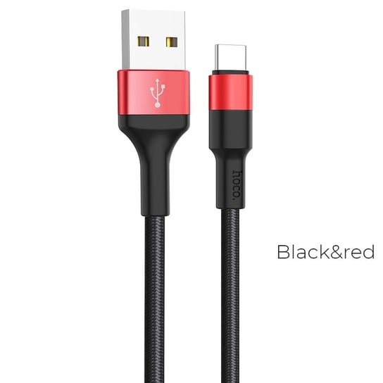 HOCO kabel USB do Typ C Xpress X26 czarno-czerwony HOCO.