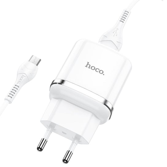 HOCO ładowarka sieciowa USB 3A QC3.0 Fast Charge Special Single Port z kablem Micro N3 biała HOCO.
