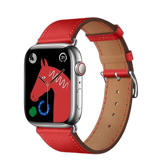 HOCO pasek do Apple Watch 38/40/41mm Elegant leather WA17 czerwony HOCO.