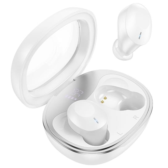 HOCO słuchawki bezprzewodowe / bluetooth stereo TWS Smart true EQ3 białe Partner Tele