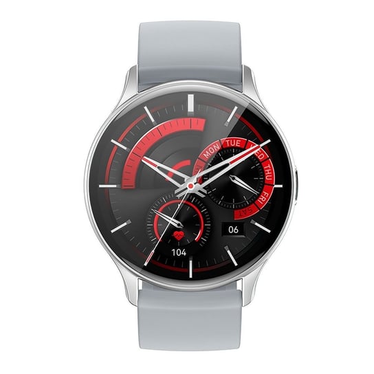 HOCO smartwatch / inteligentny zegarek Amoled Y15 smart sport (możliwość połączeń z zegarka) srebrny Partner Tele