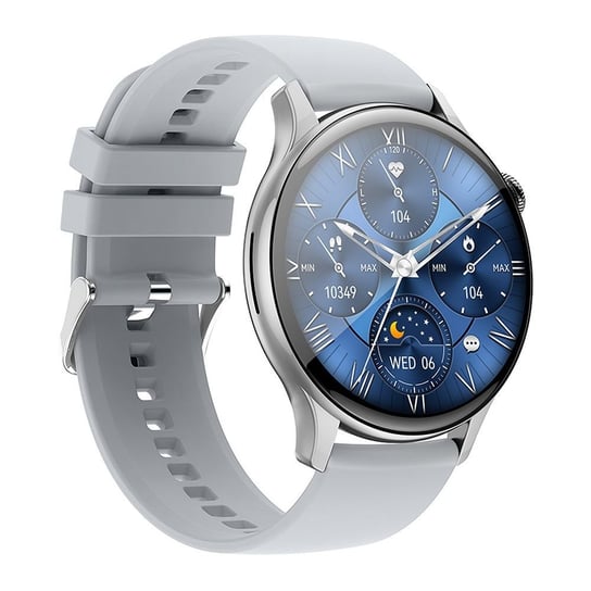 HOCO smartwatch / inteligentny zegarek Y10 Pro AMOLED smart sport (możliwość połączeń z zegarka) srebrny Partner Tele