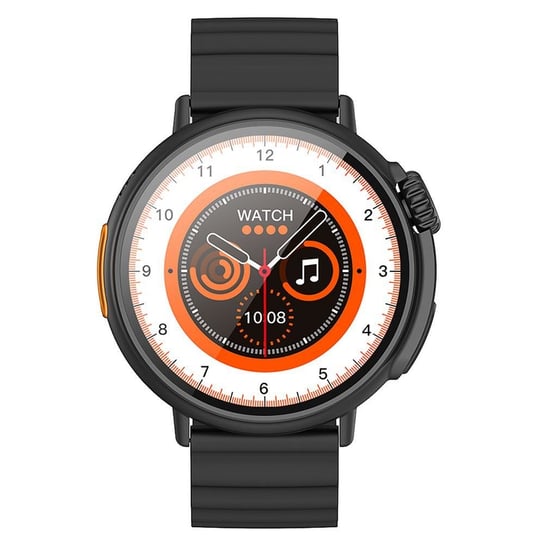 HOCO smartwatch / inteligentny zegarek Y18 smart sport (możliwość połączeń z zegarka) czarny Partner Tele
