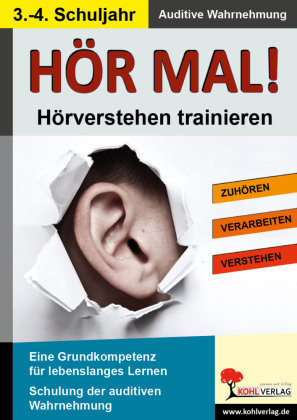 Hör mal! - Hörverstehen trainieren 3. - 4. Schuljahr Kohl Verlag, Kohl Verlag E.K. Verlag Mit Dem Baum