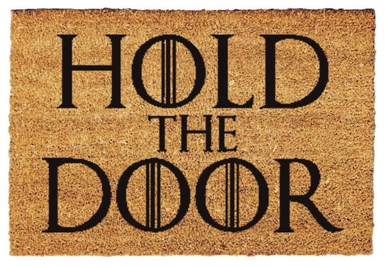 HOLD THE DOOR wycieraczka 60cm x 40cm Gra o Tron Game of Thrones GiftStory