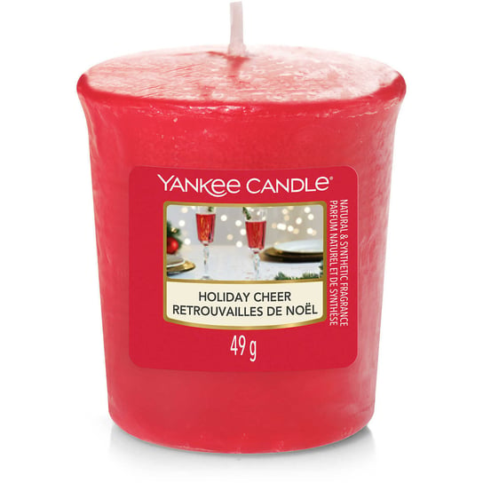 Holiday Cheer - Yankee Candle Classic - Mała Świeca Votive Yankee Candle