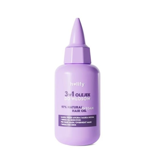 Holify, Olejek 3w1 do włosów, keratywna i hibiskus, 135 ml Holify