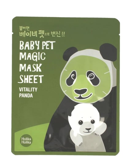 Holika Holika, Baby Pet Magic Mask Sheet, Maska w płacie Vitality Panda Holika Holika