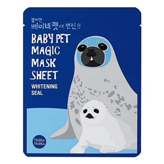 Holika Holika, Baby Pet Magic Mask Sheet, Maska w płacie Whitening Seal Holika Holika