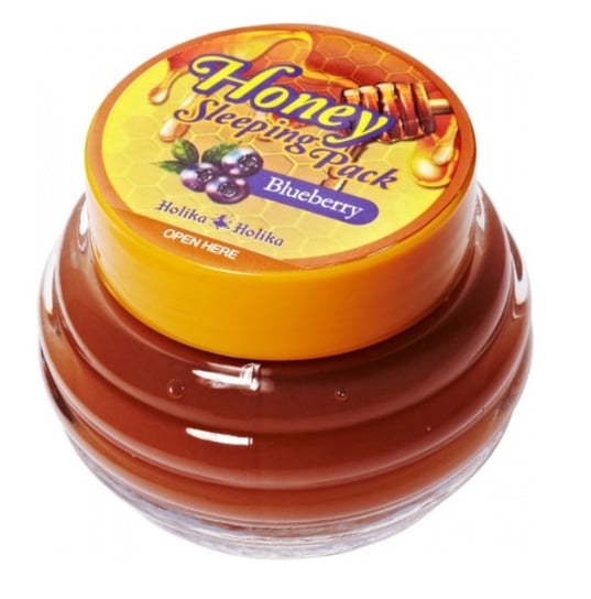 Holika Holika, Honey Sleeping Pack, Całonocna maseczka przeciwzapalna z dużą zawartością miodu i jagód, 90 ml Holika Holika