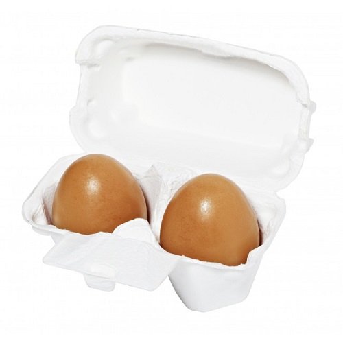 Holika holika, Smooth Egg, Mydło do twarzy z ekstraktem z czerwonej glinki, 2x50 g Holika Holika