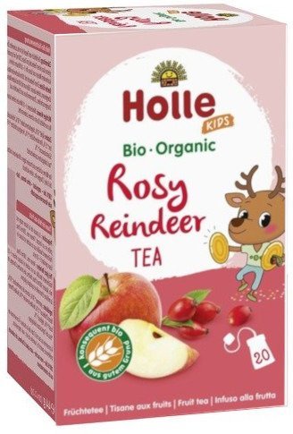 Holle, Bio, herbatka z jabłek dzikiej róży lukrecji, 30 g Holle