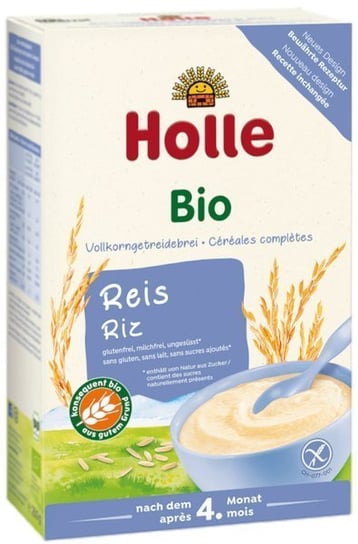 Holle, ekologiczna kaszka ryżowa pełnoziarnista, 250 g Holle