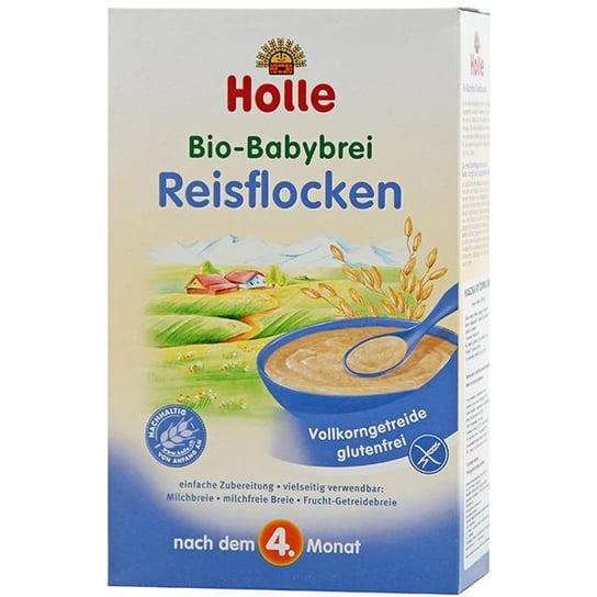 Holle, Kaszka ryżowa pełnoziarnista, Bio, 250 g Holle