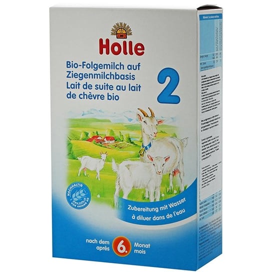 Holle, Mleko kozie następne dla dzieci 2, Bio, 400g, 6m+ Holle