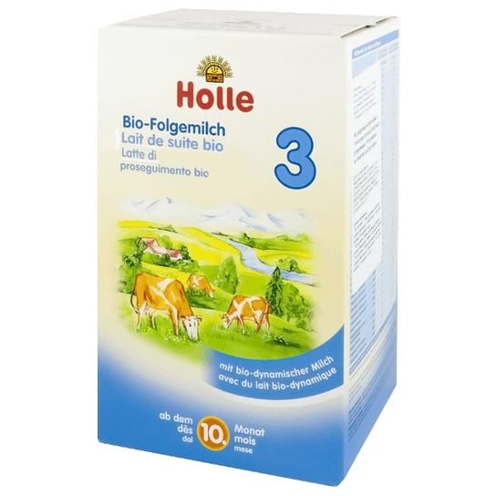 Holle, Mleko następne dla dzieci od 10 miesiąca w proszku BIO, 3, 600 g Holle
