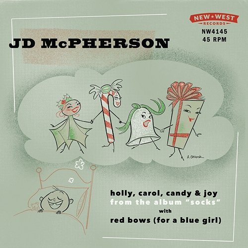Holly, Carol, Candy & Joy / Red Bows (For A Blue Girl) JD McPherson