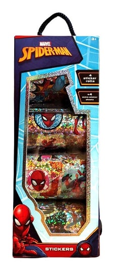 Holo naklejki Marvel Spider-Man - 4 rolki. W&O