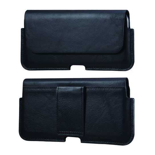 Holster Premium Leather kabura do paska uniwersalne etui na telefon do 7.2 Cala (rozm. XXL) D-pro
