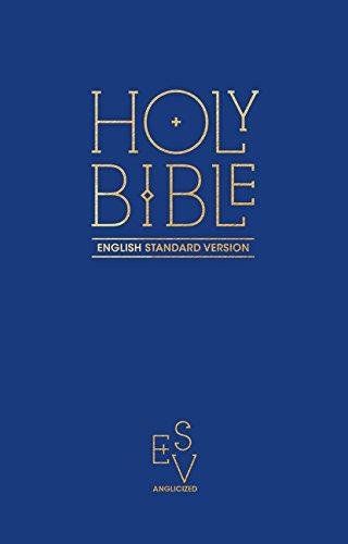 Holy Bible: English Standard Version (ESV) Anglicised Pew Bible (Blue Colour) Harpercollins Publishers