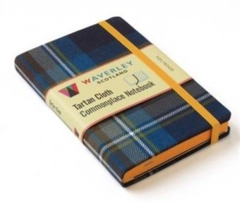 Holyrood: Waverley Genuine Tartan Cloth Commonplace Notebook Waverley Scotland