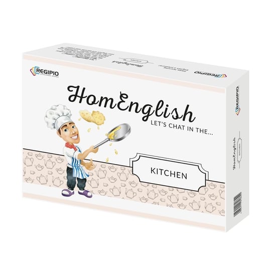 Homenglish Let's Chat in Kitchen, gra edukacyjna,Regipio Regipio