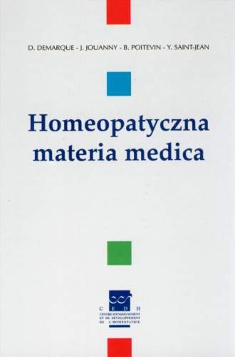 Homeopatyczna Materia Medica Demarque D., Jouanny Jacques