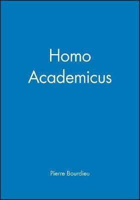 Homo Academicus Bourdieu Pierre
