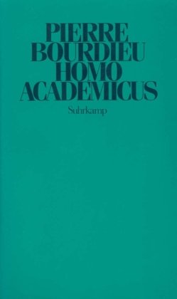 Homo academicus Suhrkamp