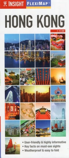 Hong Kong. Mapa 1:15 500 Insight Guides